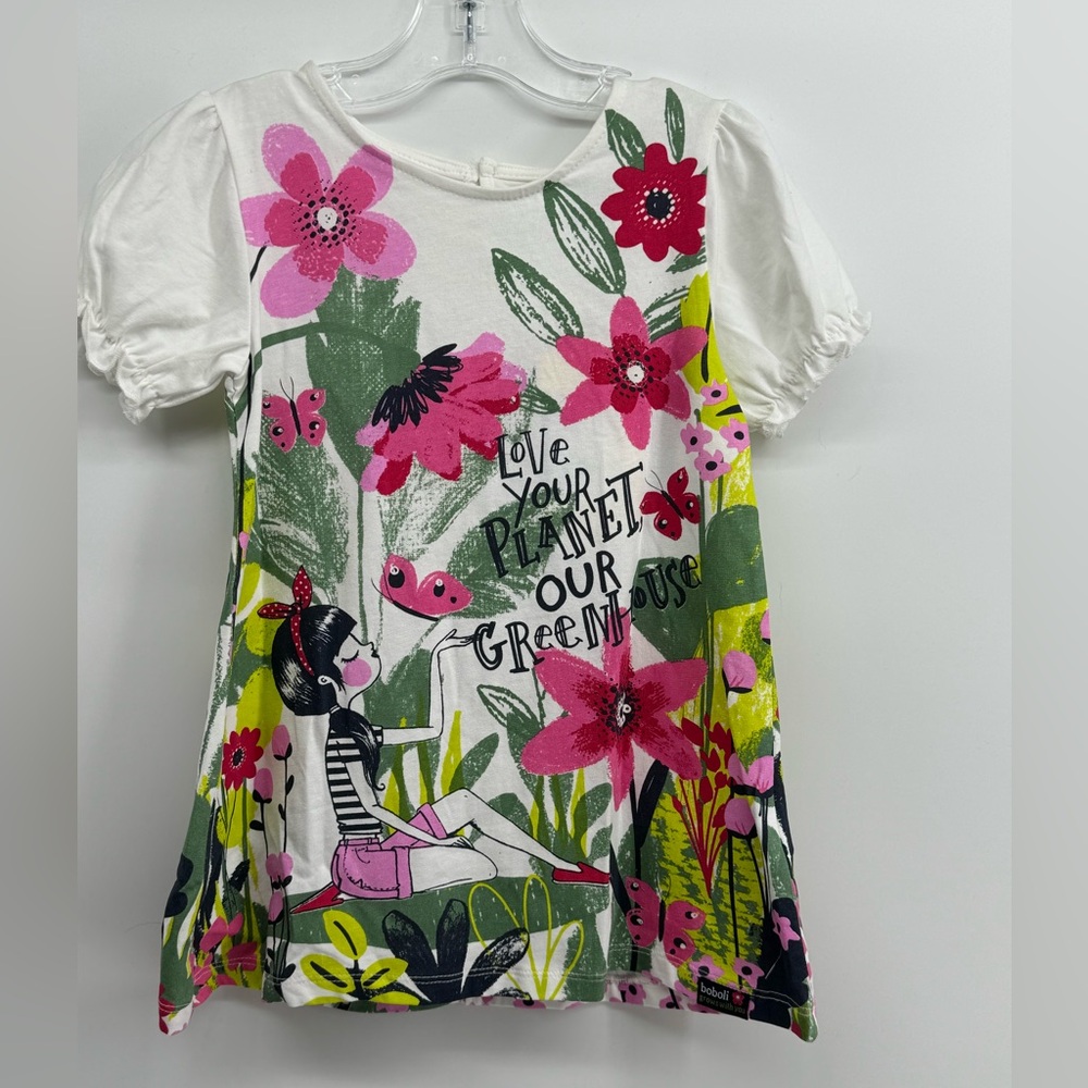 NWT Boboli short sleeve dress. Size 4